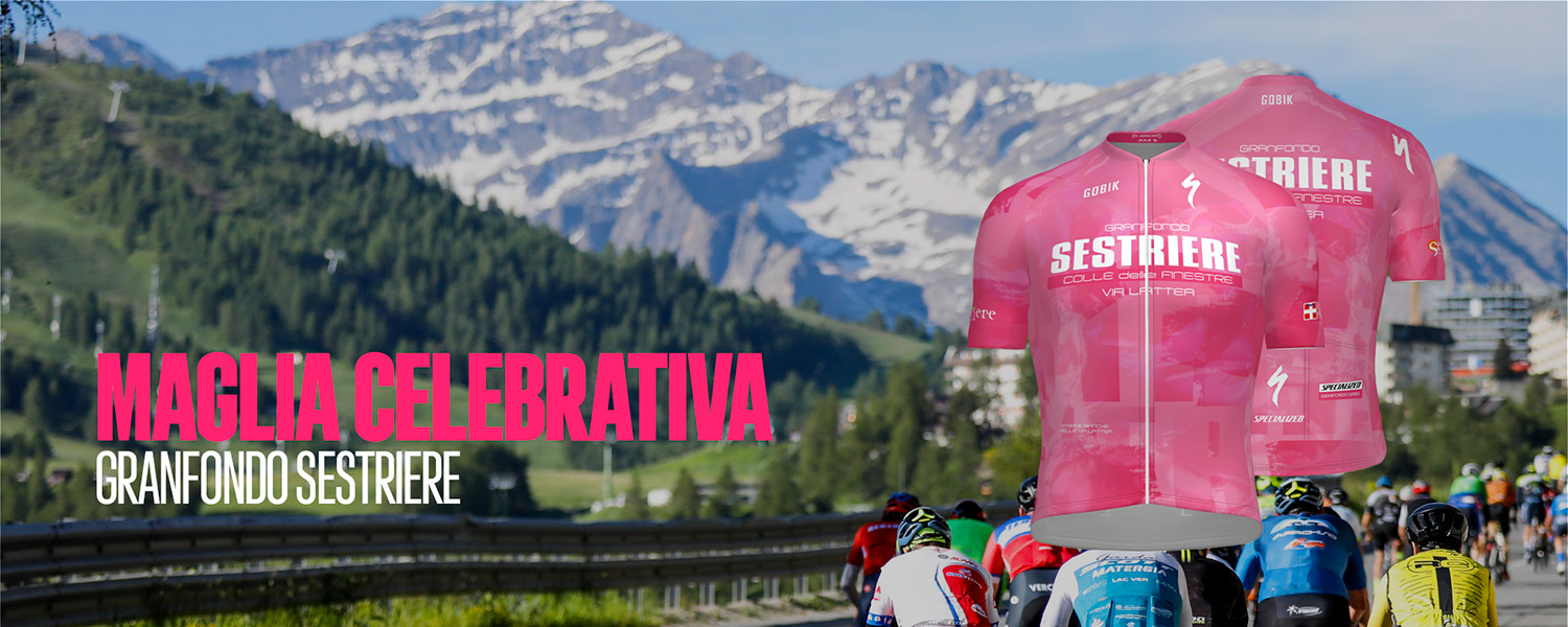 PRESENTATA LA MAGLIA CELEBRATIVA DELLA GRANFONDO SESTRIERE